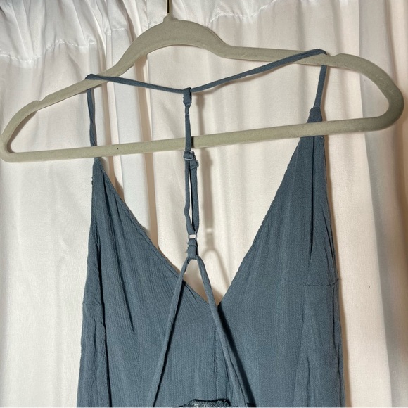 Free People Backless Embroidered Beaded Dress - Picture 4 of 7